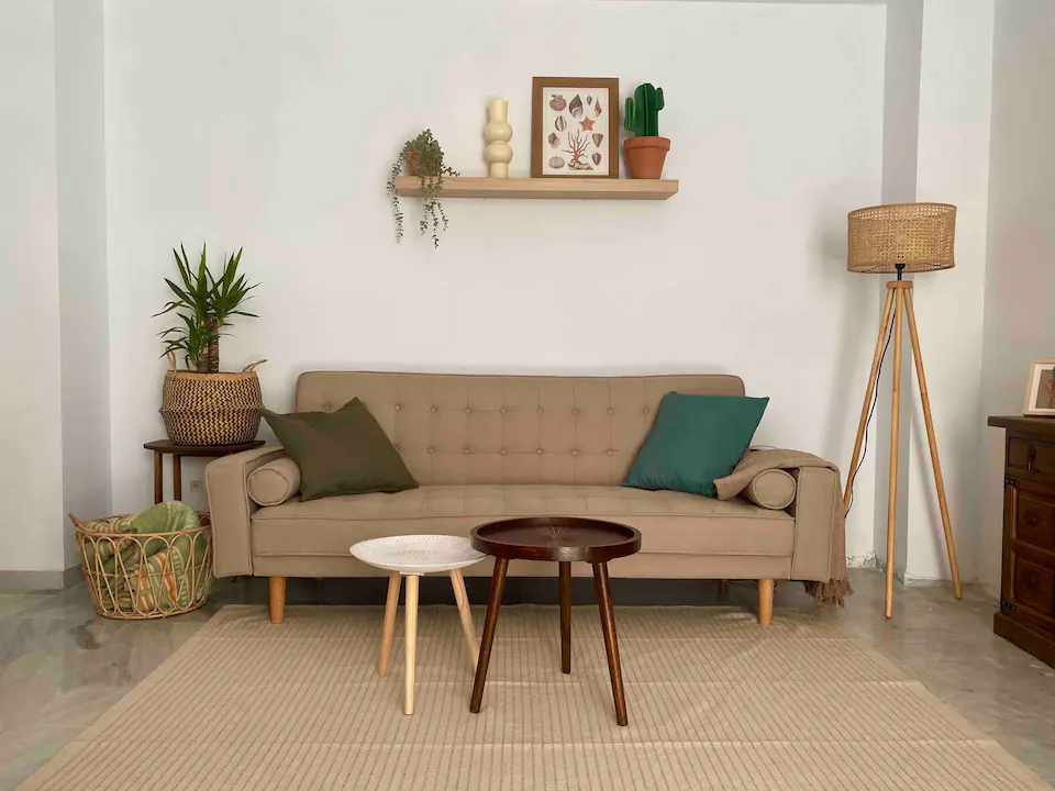 Yedra20 apartment living room in Málaga